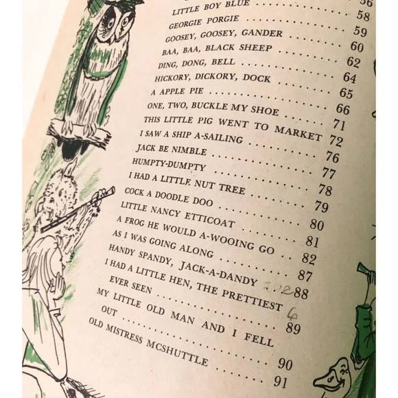 Vintage 1974 Best Loved  Nursery Rhymes and Songs Parents Magazine Hardback - Picture 15 of 16